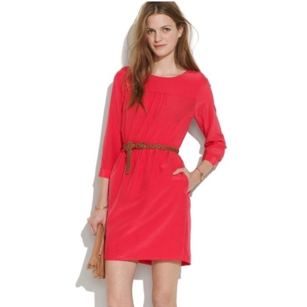 Madewell Silk Wild Day Dress size 2